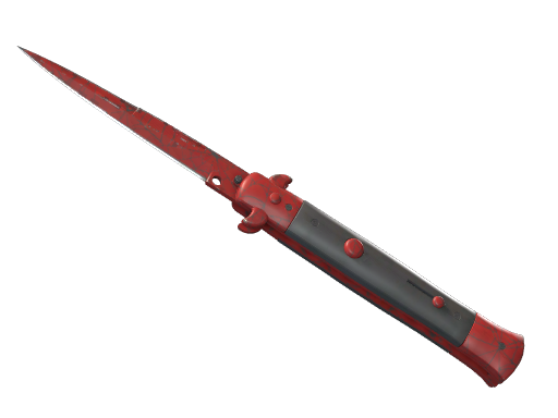 ★ StatTrak™ Stiletto Knife | Crimson Web