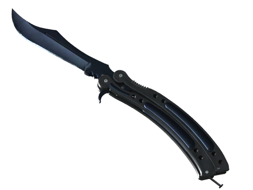 ★ StatTrak™ Butterfly Knife | Blue Steel