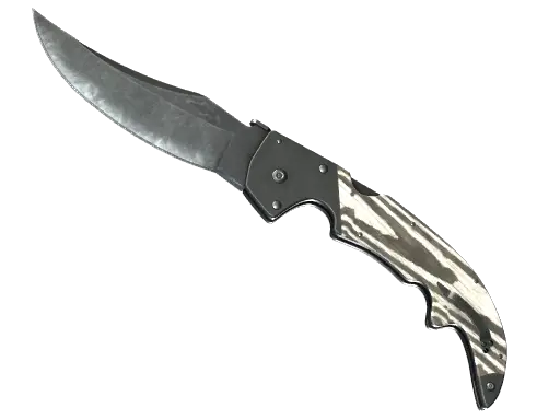 ★ StatTrak™ Falchion Knife | Black Laminate