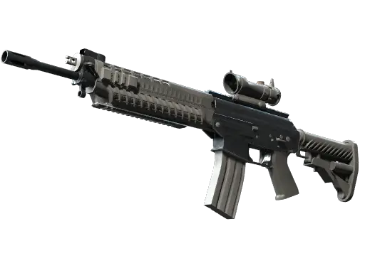 SG 553 | Damascus Steel