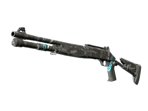 Souvenir XM1014 | Blue Tire