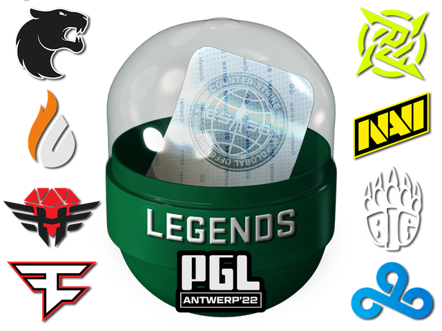 Antwerp 2022 Legends Sticker Capsule