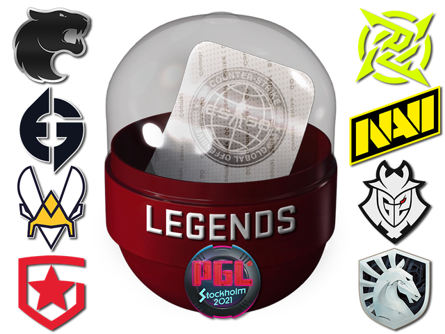 Stockholm 2021 Legends Sticker Capsule
