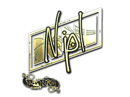 Sticker | npl (Gold) | Paris 2023
