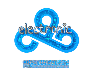 Sticker | electronic (Glitter) | Copenhagen 2024
