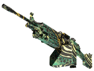 StatTrak™ M249 | Emerald Poison Dart