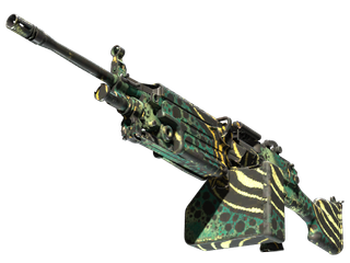 StatTrak™ M249 | Emerald Poison Dart