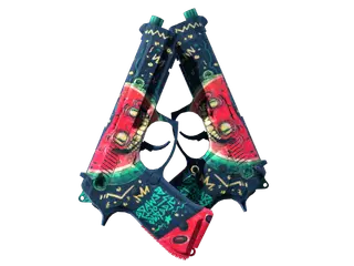 StatTrak™ Dual Berettas | Melondrama