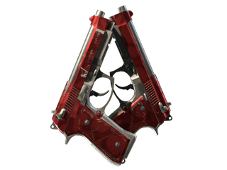 StatTrak™ Dual Berettas | Hemoglobin