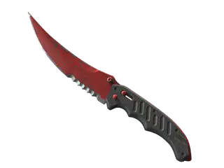 ★ StatTrak™ Flip Knife | Crimson Web