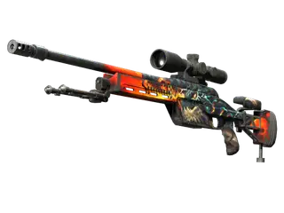 StatTrak™ SSG 08 | Dragonfire