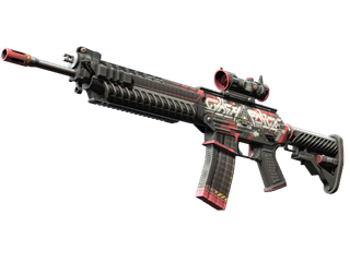 StatTrak™ SG 553 | Cyberforce