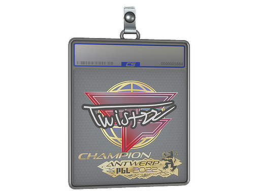 Sticker Slab | Twistzz (Champion) | Antwerp 2022