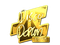Sticker | disco doplan (Gold) | Atlanta 2017