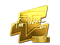 Sticker | kioShiMa (Gold) | Atlanta 2017