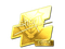 Sticker | shox (Gold) | Atlanta 2017