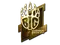 Sticker | BIG (Gold) | Boston 2018