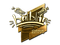 Sticker | balblna (Gold) | Boston 2018