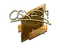 Sticker | oskar (Gold) | Boston 2018