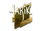 Sticker | tarik (Gold) | Boston 2018