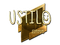 Sticker | USTILO (Gold) | Boston 2018