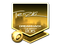 Sticker | tenzki (Gold) | Cluj-Napoca 2015