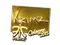 Sticker | KRIMZ (Gold) | Cologne 2015