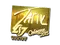 Sticker | tarik (Gold) | Cologne 2015
