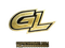 Sticker | GamerLegion (Gold) | Copenhagen 2024