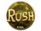 Sticker | RUSH (Gold) | Katowice 2019