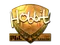 Sticker | Hobbit (Gold) | Krakow 2017