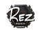 Sticker | REZ | London 2018