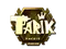 Sticker | tarik (Gold) | London 2018