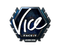 Sticker | vice (Foil) | London 2018