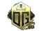 Sticker | OG (Gold) | Rio 2022