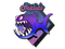 Sticker | Purple Jaggyfish