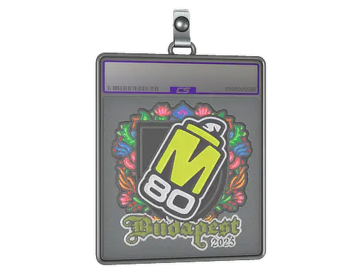 Sticker Slab | M80 (Embroidered) | Budapest 2025