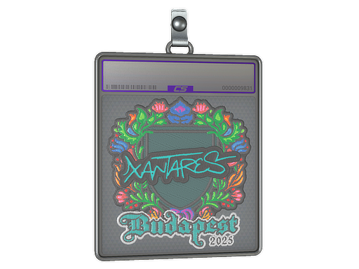 Sticker Slab | XANTARES (Embroidered) | Budapest 2025