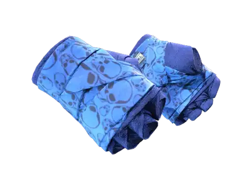 ★ Hand Wraps | Cobalt Skulls