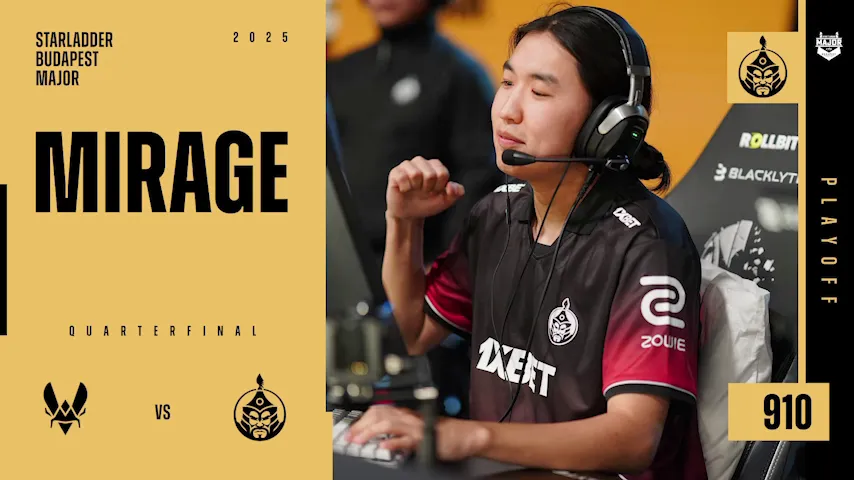 Souvenir Charm | Budapest 2025 Highlight | 910 vs Vitality on Mirage