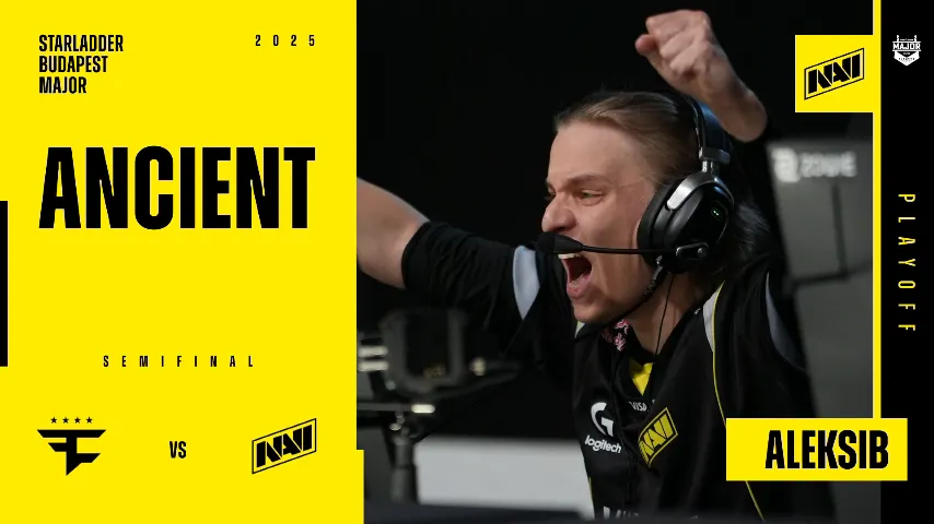 Souvenir Charm | Budapest 2025 Highlight | Aleksib vs FaZe on Ancient