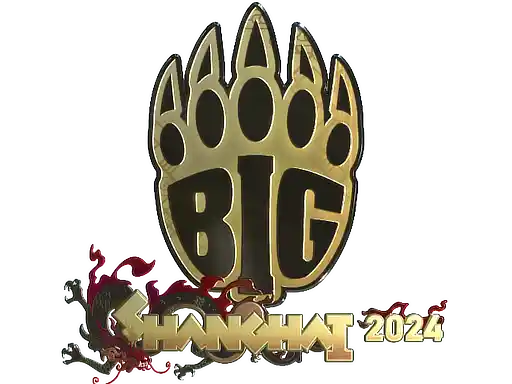 Sticker | BIG (Gold) | Shanghai 2024
