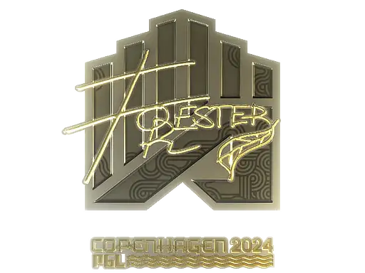 Sticker | Forester (Gold) | Copenhagen 2024