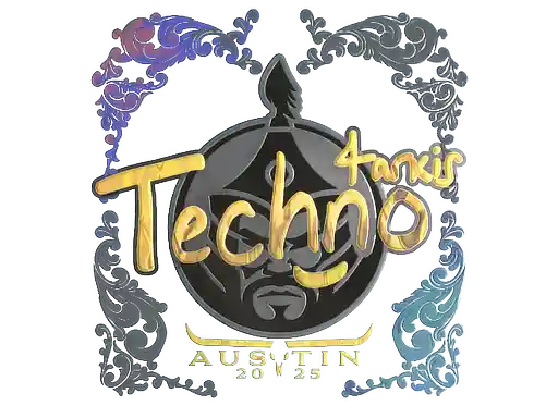 Sticker | Techno4K (Holo) | Austin 2025