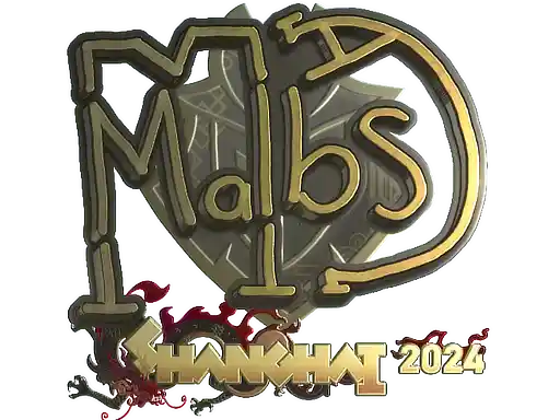 Sticker | malbsMd (Gold) | Shanghai 2024
