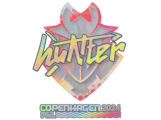 Sticker | huNter- (Holo) | Copenhagen 2024