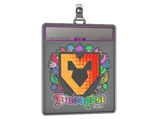 Sticker Slab | MOUZ (Holo) | Budapest 2025