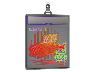 Sticker Slab | 100 Thieves (Holo) | 2020 RMR