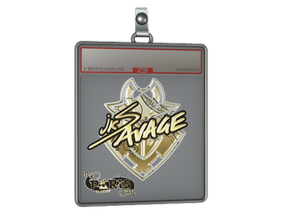 Sticker Slab | jks (Gold) | Paris 2023