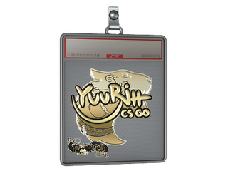 Sticker Slab | yuurih (Gold) | Paris 2023